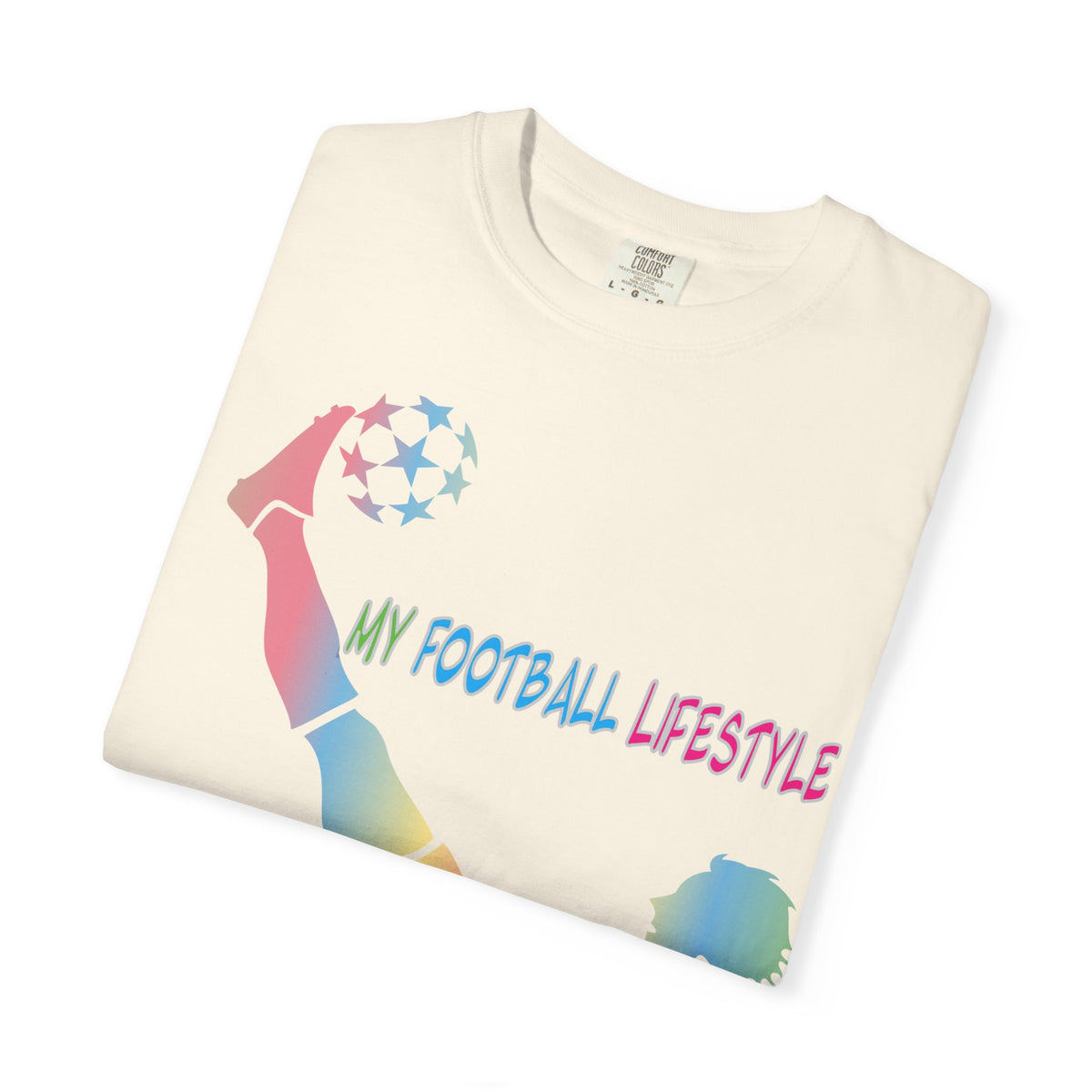 Sports Graphic Unisex T-Shirt Garment Dyed Cotton Relaxed Fit Comfort Colors 12