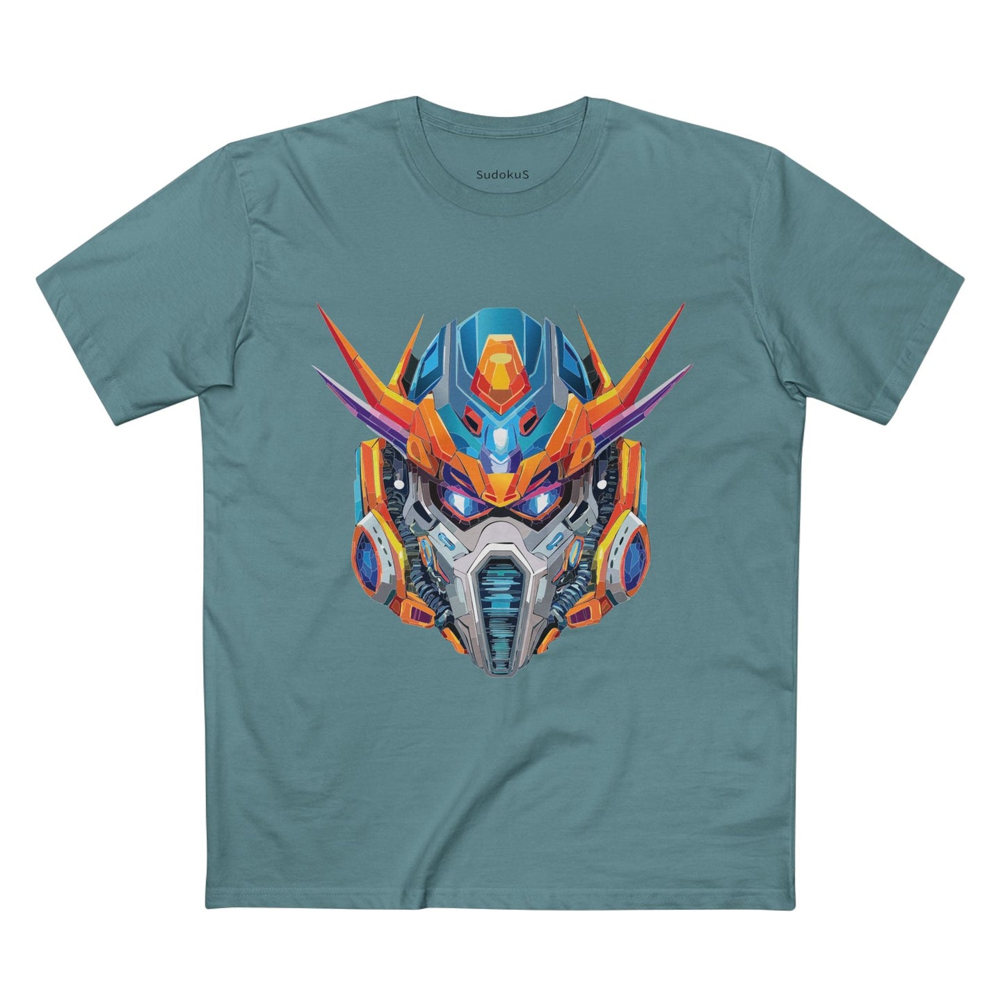 Cyborg Robot Graphic Unisex 100 Cotton Staple Tee 14