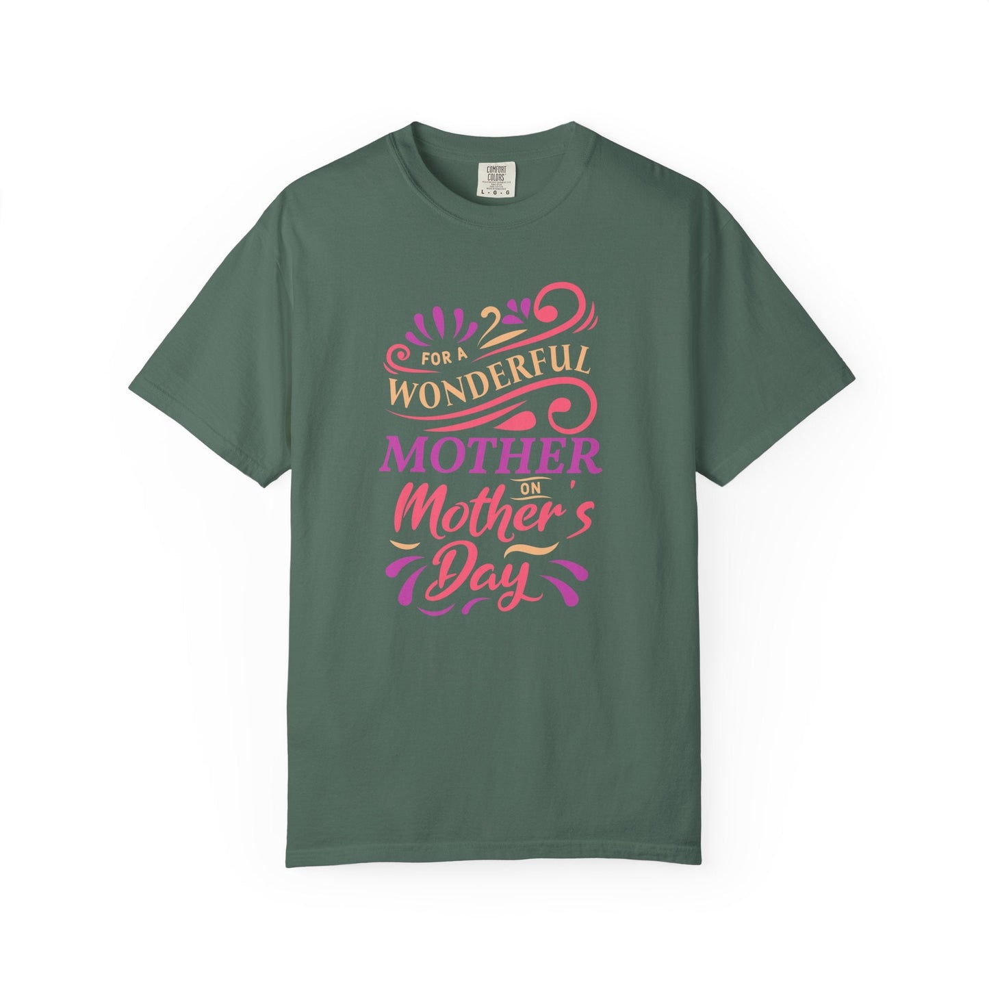Mom T-shirt Mother's Day Mama Tee Unisex Comfort Colors Garment-Dyed Cotton h18