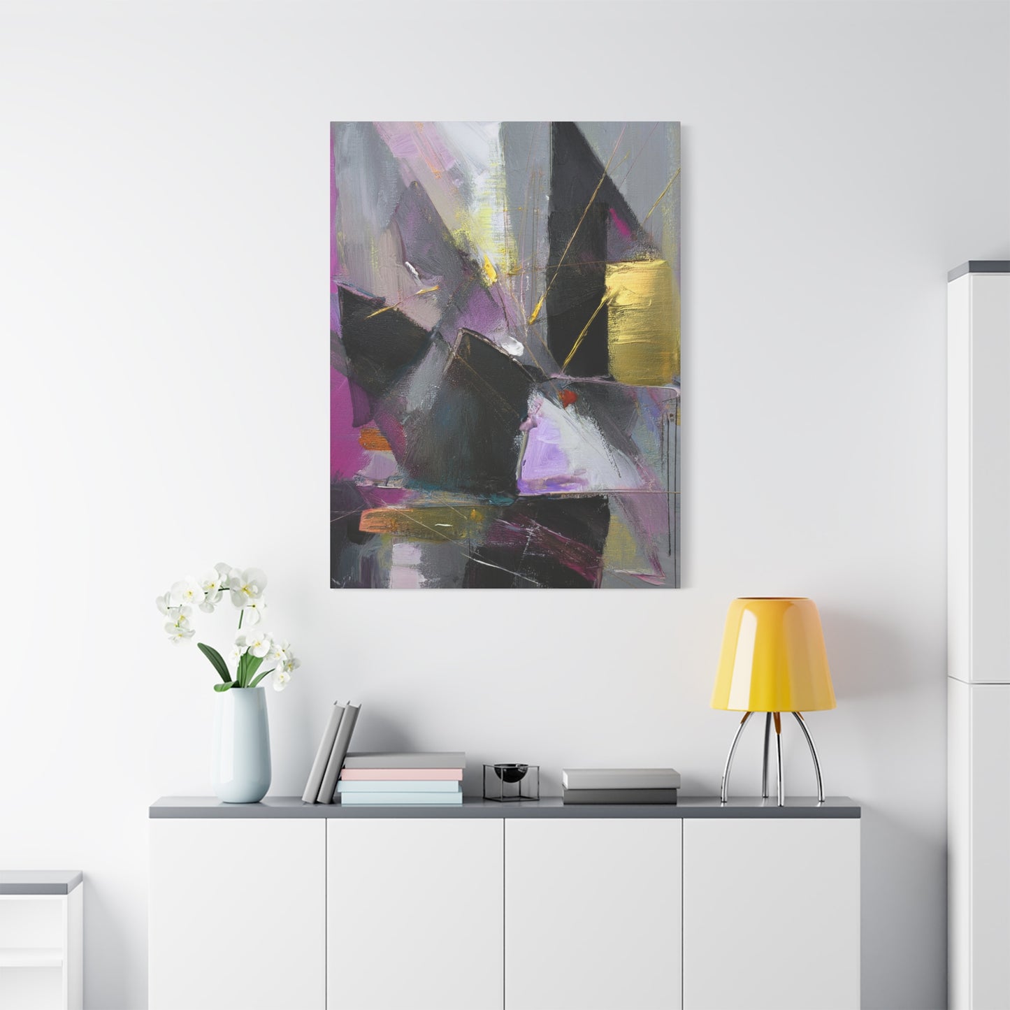 Abstract Oil Painting Print Canvas 20x24,20x30,24x30 24x32,24x36,30x40 32x48,36x48,40x60 Pine-Wood Inner Frame ABS-215
