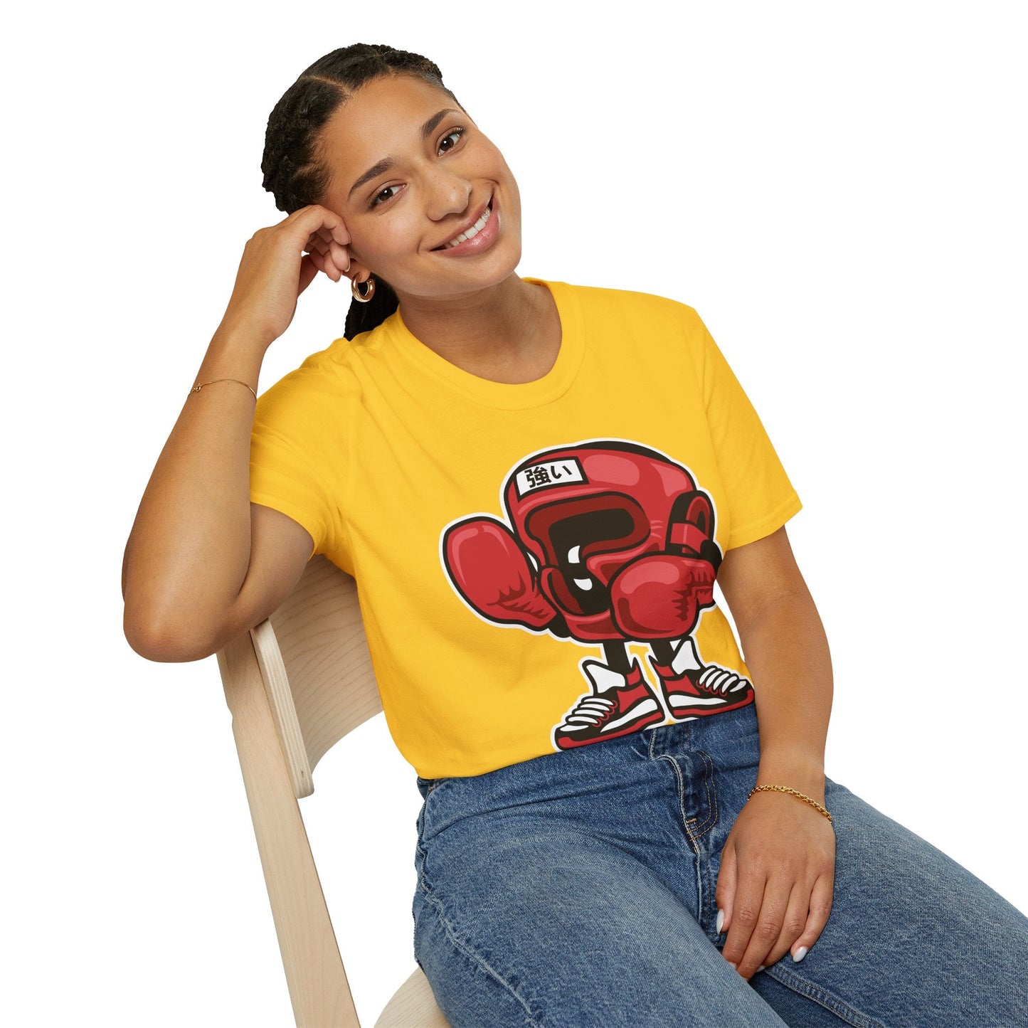 Cartoon T Shirt Unisex Short Sleeve Animation Tee Funny Graphic Tee Gildan Softstyle 64000 Cotton