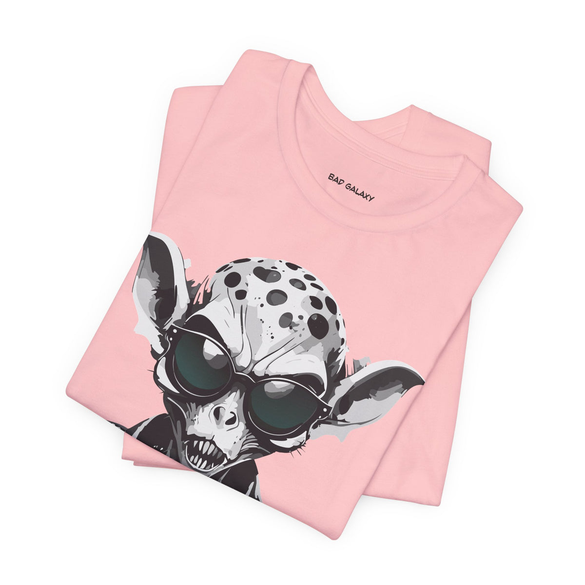 Alien Graphic Unisex Cotton Bella+Canvas Tee with Art Design b61