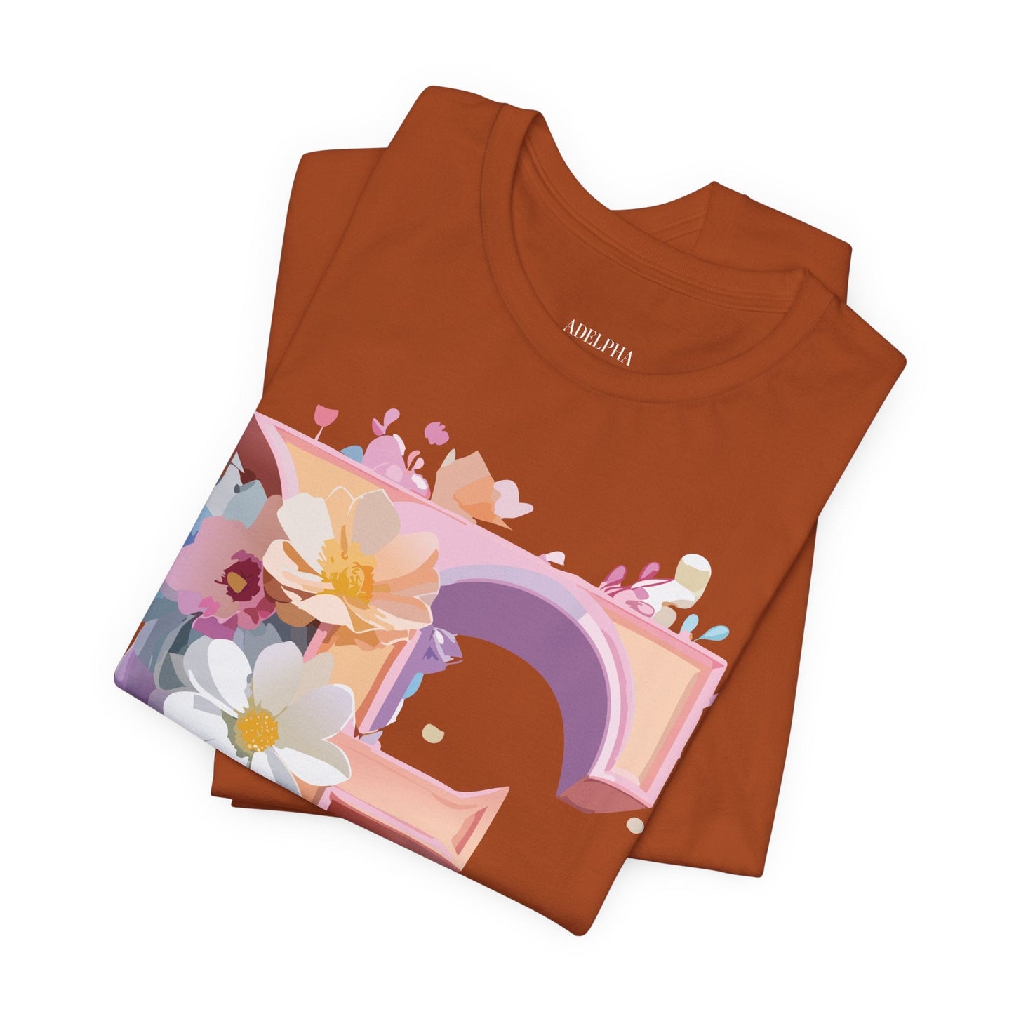Unisex Letter E Graphic T Shirt By Adelpha Vintage Inspired Artwork Tee For Everyday Wear