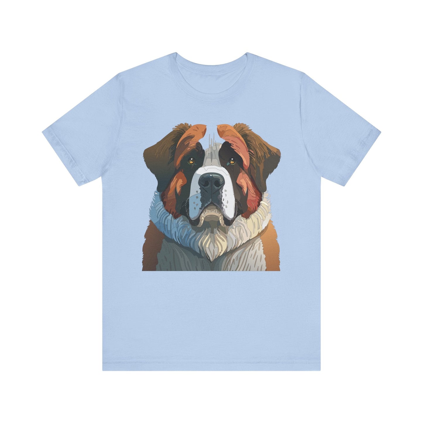Unisex Animal Shirt Art Design Tee With Wild Animals Print Casual Comfort Wear Everyday Style