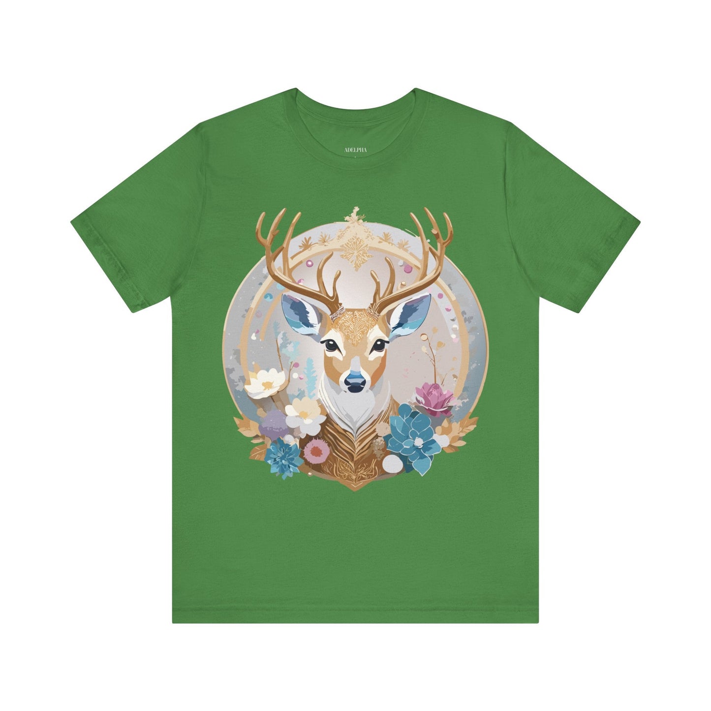 Adelpha Medallion Graphic Tee Unisex Short Sleeve Jersey Shirt Premium Vintage Inspired Artwork