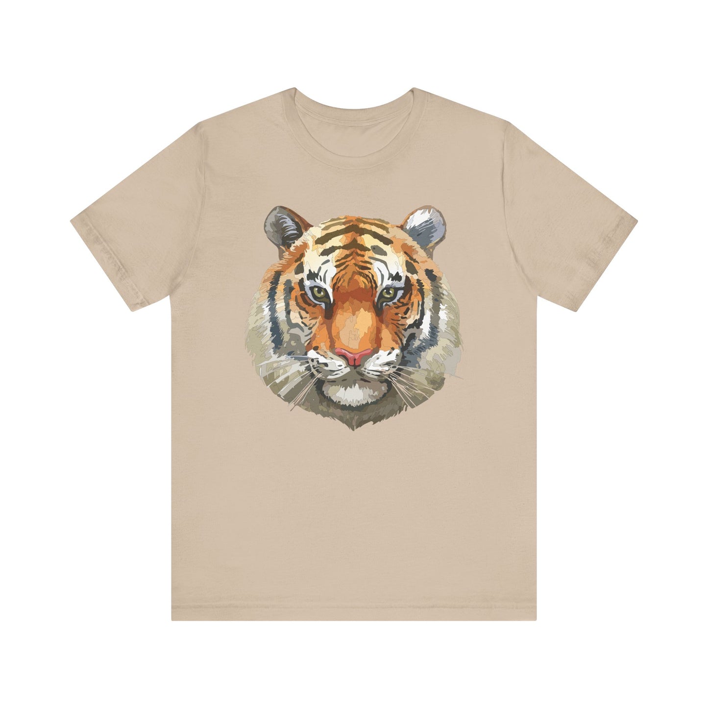 Unisex Tiger Tee, Animal Shirt, Tee Shirt with Tiger, Safari T-Shirt, Animal Tees, Big Cat Shirt, Safari T-Shirt 4