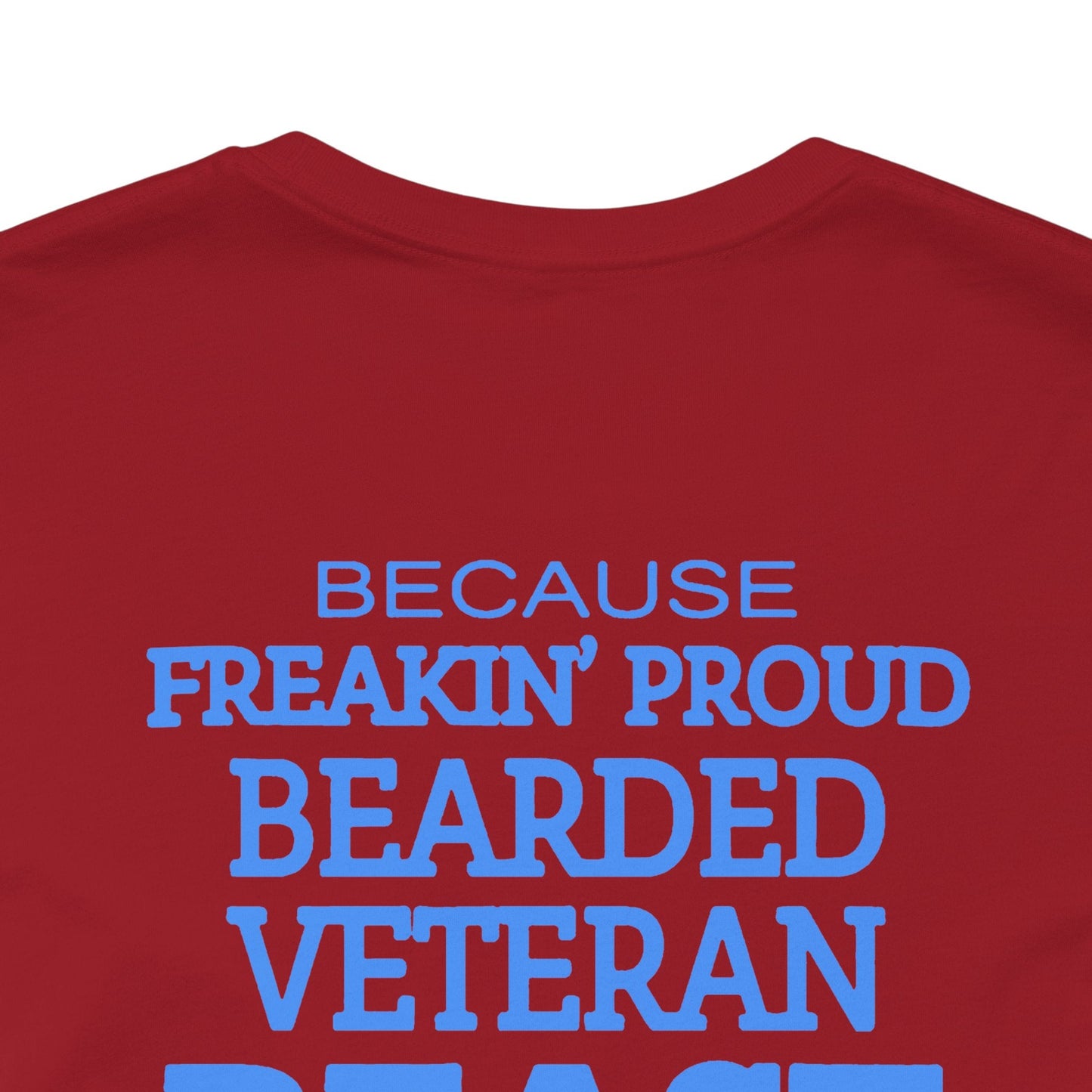 Army Veteran Patriotic Graphic Design Unisex Cotton T-Shirt v46