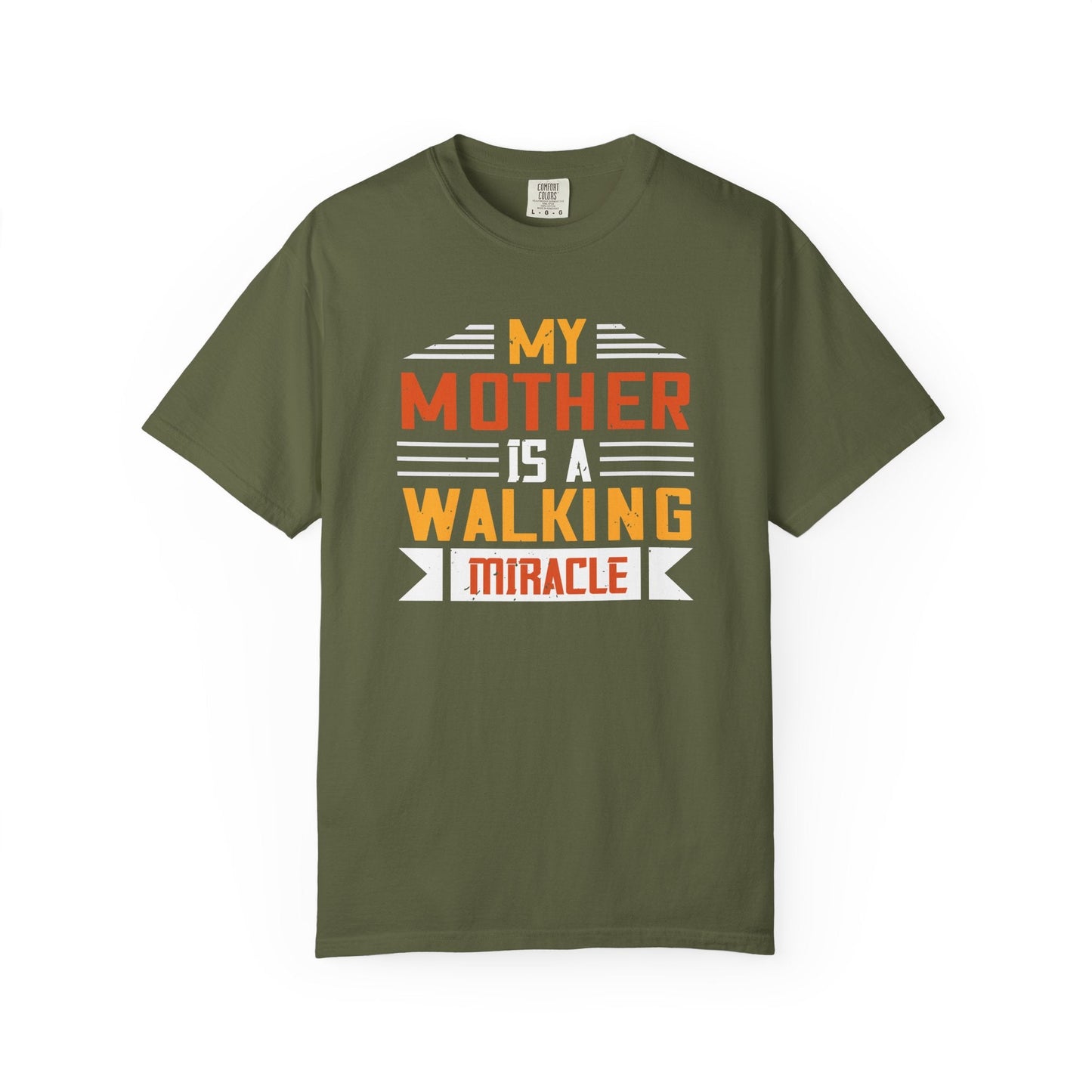 Mom T-shirt Mother Day Mama Tee Unisex Comfort Colors Garment-Dyed Cotton h87