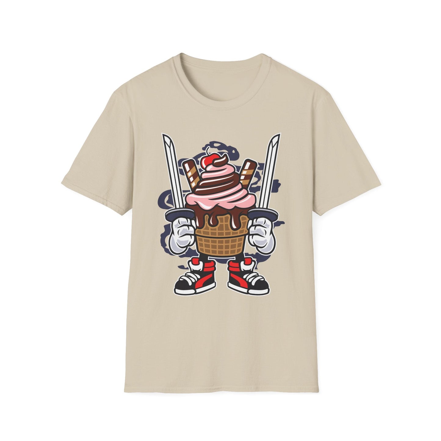 Cartoon T Shirt Unisex Animation Tee Funny Tee Gildan Softstyle 64000 Ring Spun Cotton 99