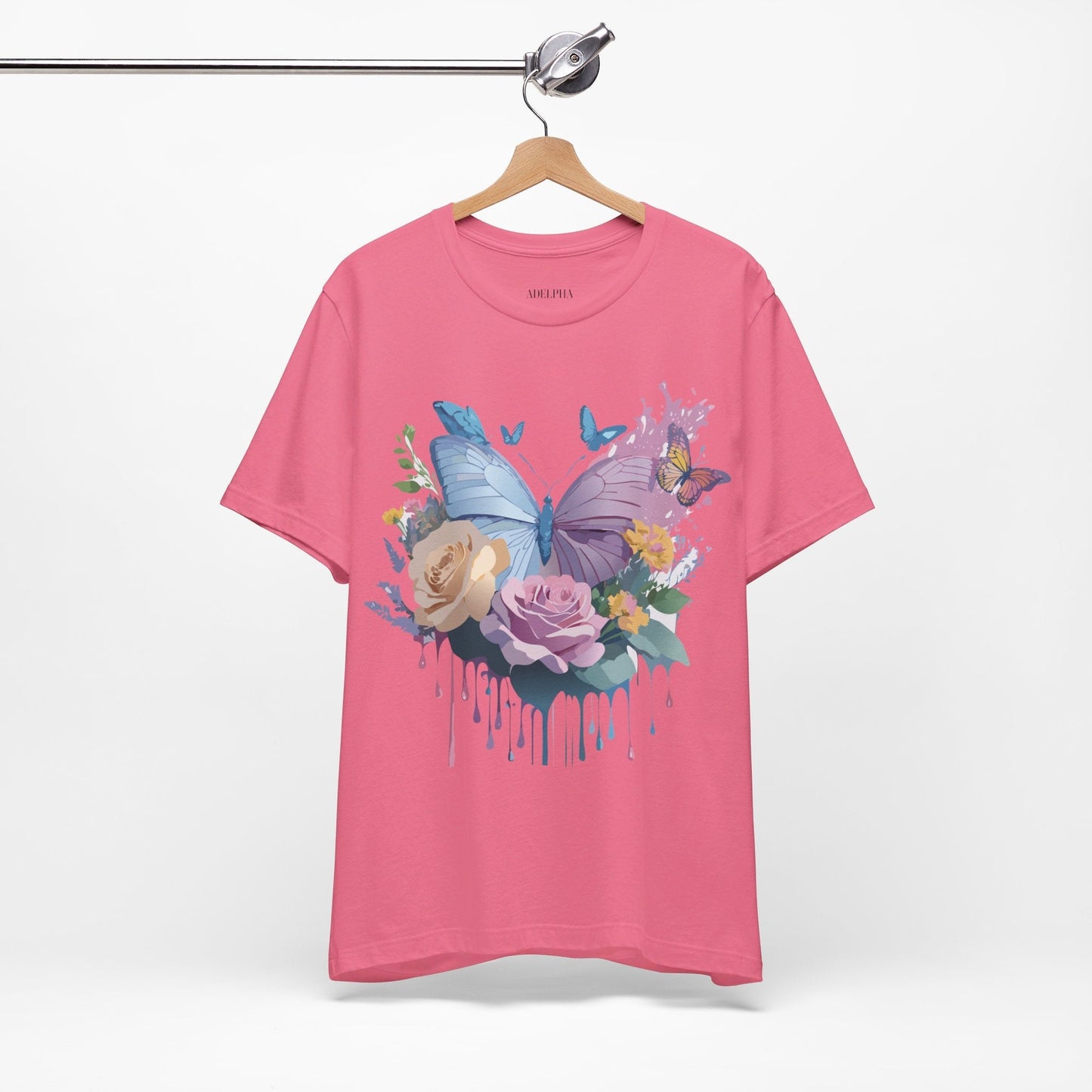 Butterfly Graphic Tee Unisex Jersey Short Sleeve Shirt Adelpha Art Design