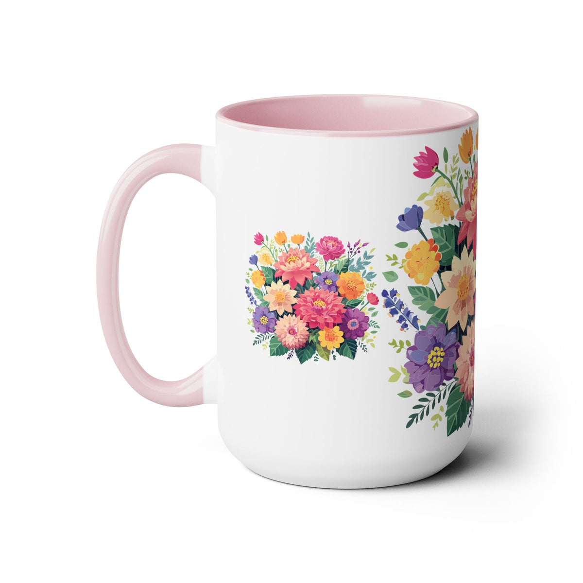 Floral Mug, Floral Cup