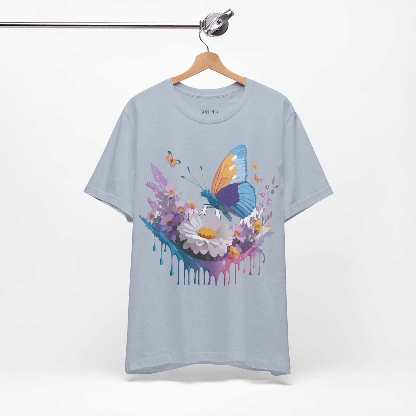 Butterfly Graphic Tee From Adelpha Art Design Unisex Jersey Short Sleeve Shirt