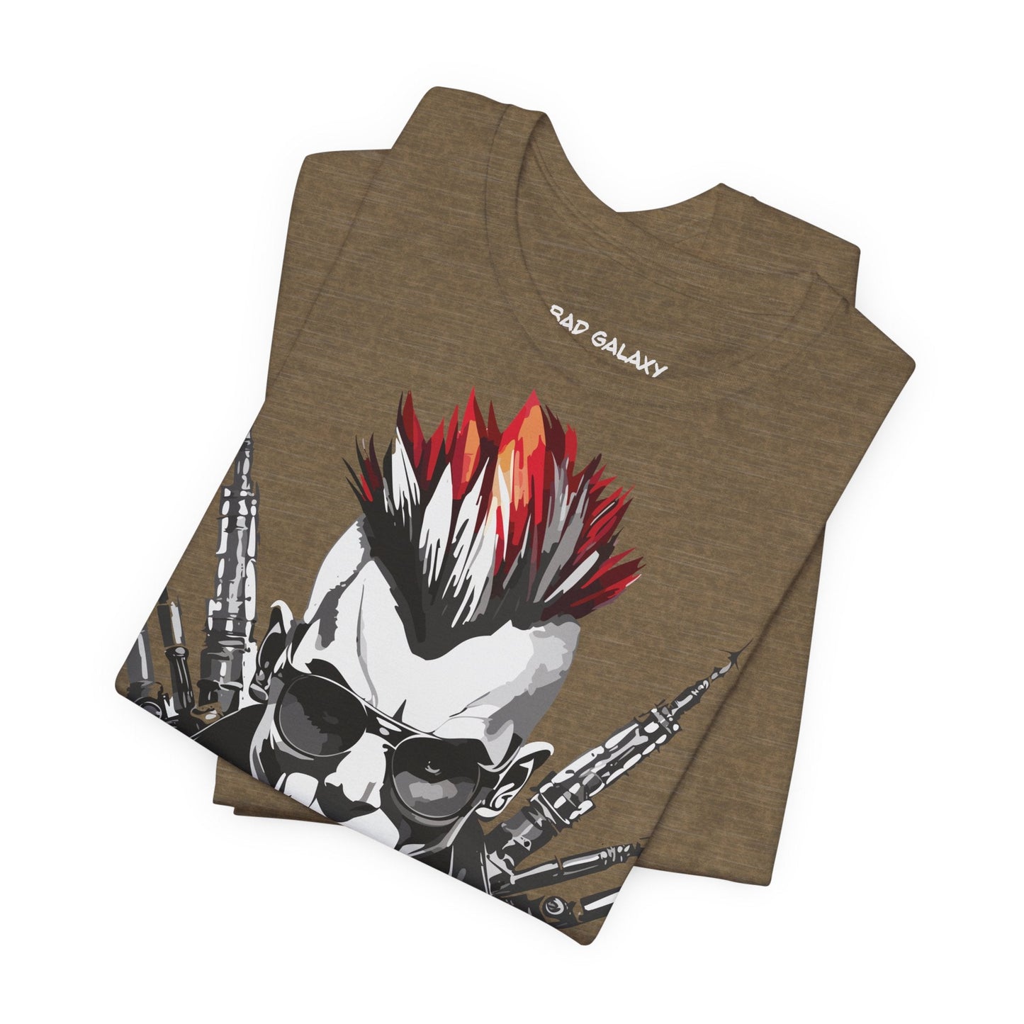 Punk Rock Tee Shirt Made In USA 100 Cotton Eco Friendly Inks Durable Stitching Quality