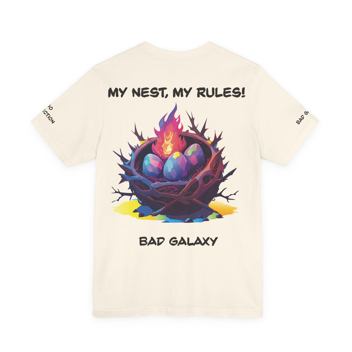 Animal Graphic Unisex Cotton Bella+Canvas Tee with Art Design b11