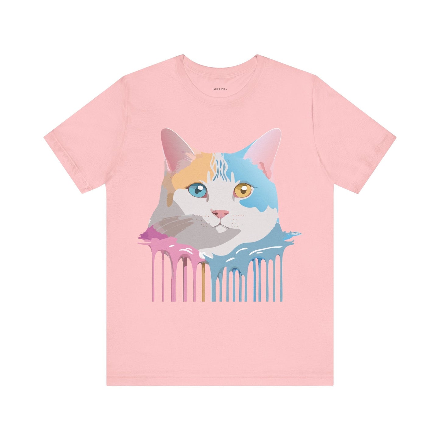 Adelpha Cat Graphic Tee Unisex Jersey Short Sleeve Vintage Inspired
