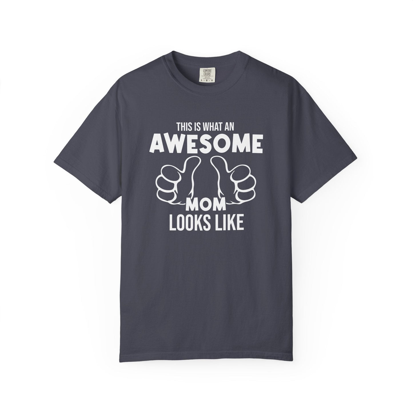 Mom T-shirt Mother's Day Mama Tee Unisex Comfort Colors Garment-Dyed Cotton h25