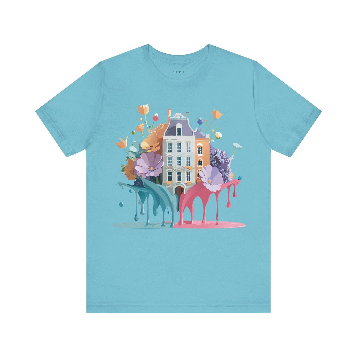 Amsterdam Graphic Tee Unisex Jersey Short Sleeve Shirt Travel Themed Original Artwork
