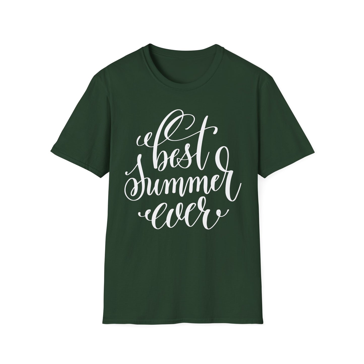 Unisex Cotton Short Sleeves Summer Graphic T-Shirt