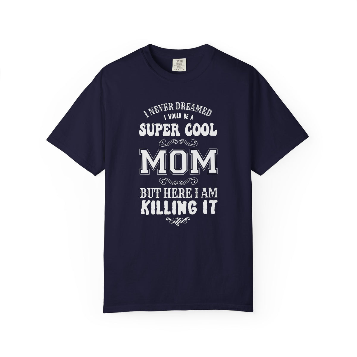 Mom T-shirt Mother's Day Mama Tee Unisex Comfort Colors Garment-Dyed Cotton h36