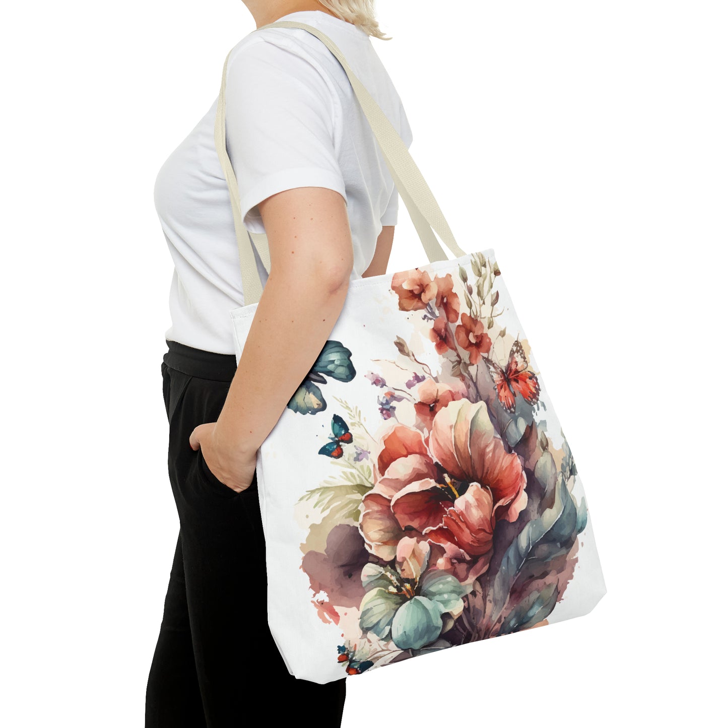 Butterfly Canvas Tote