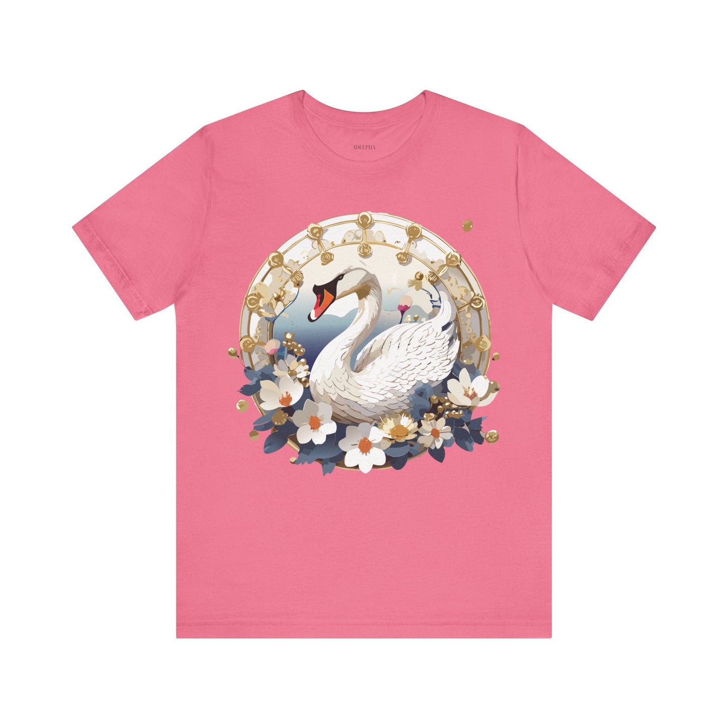 Adelpha Medallion Graphic Tee Unisex Jersey Short Sleeve Art Design Shirt Premium Comfort