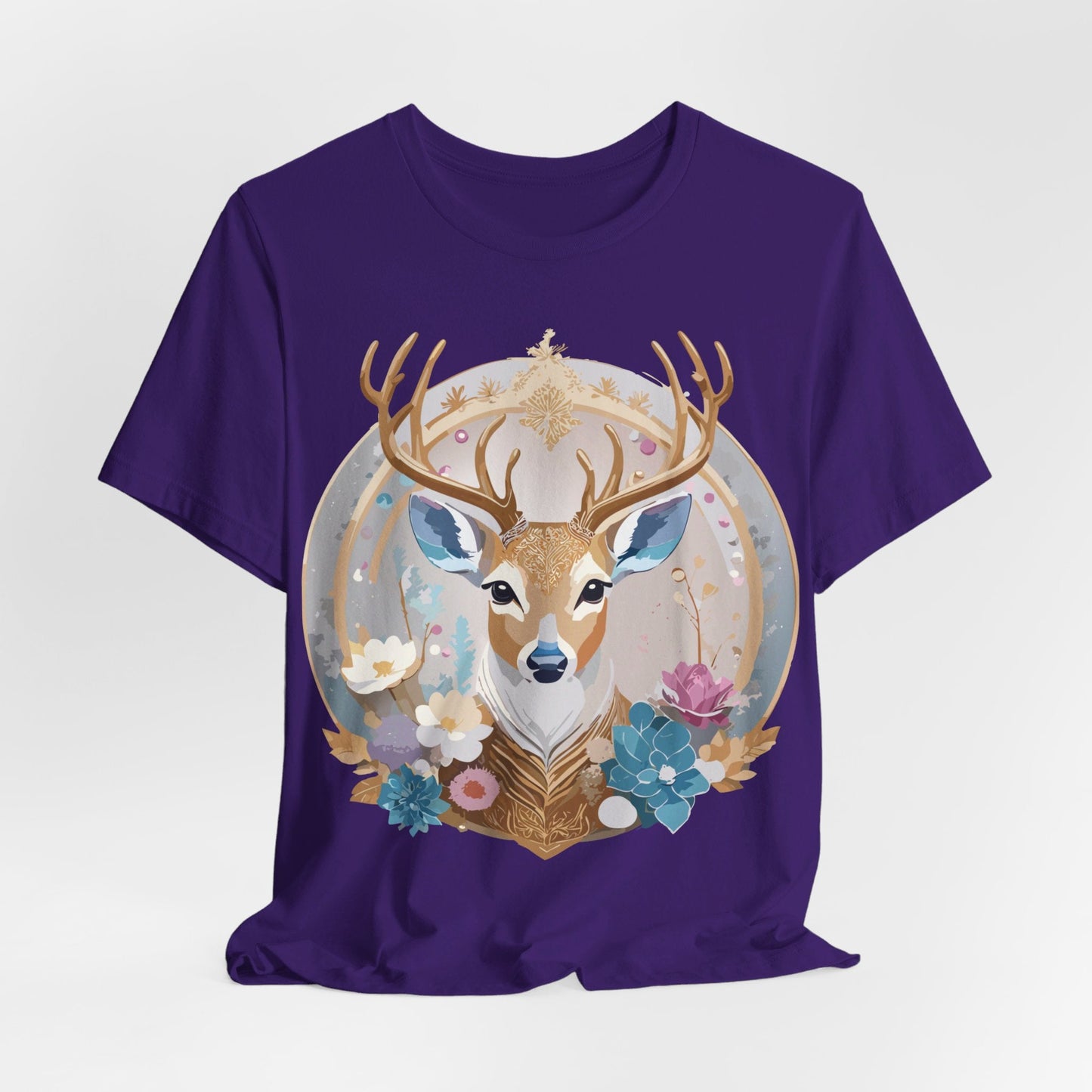 Adelpha Medallion Graphic Tee Unisex Short Sleeve Jersey Shirt Premium Vintage Inspired Artwork