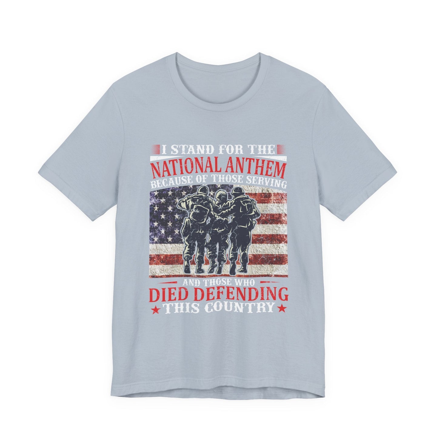 Army Veteran Patriotic Graphic Design Unisex Cotton T-Shirt v36