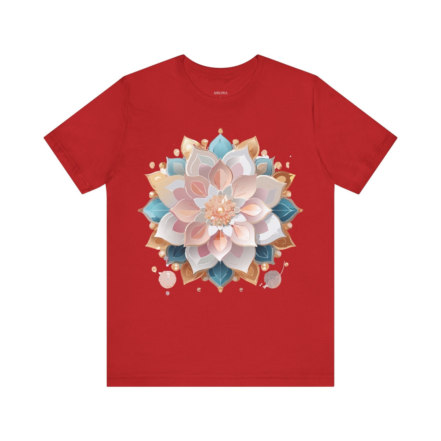 Adelpha Mandala Graphic Tee Unisex Jersey Short Sleeve Vintage Inspired Artwork Edition