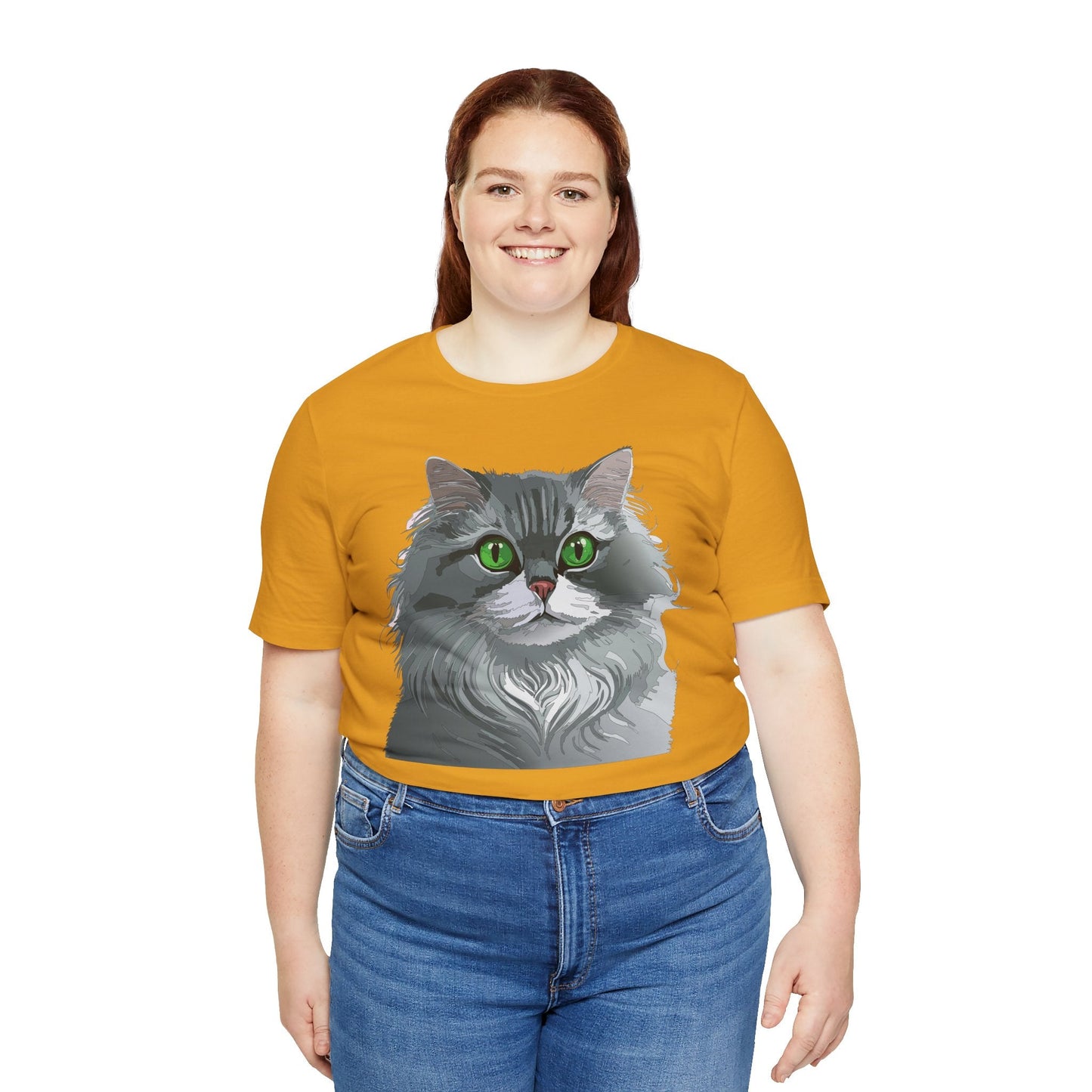 Unisex Animal Shirt With Art Design Animals Tee Short Sleeve Jersey Style Wild Animals Shirt