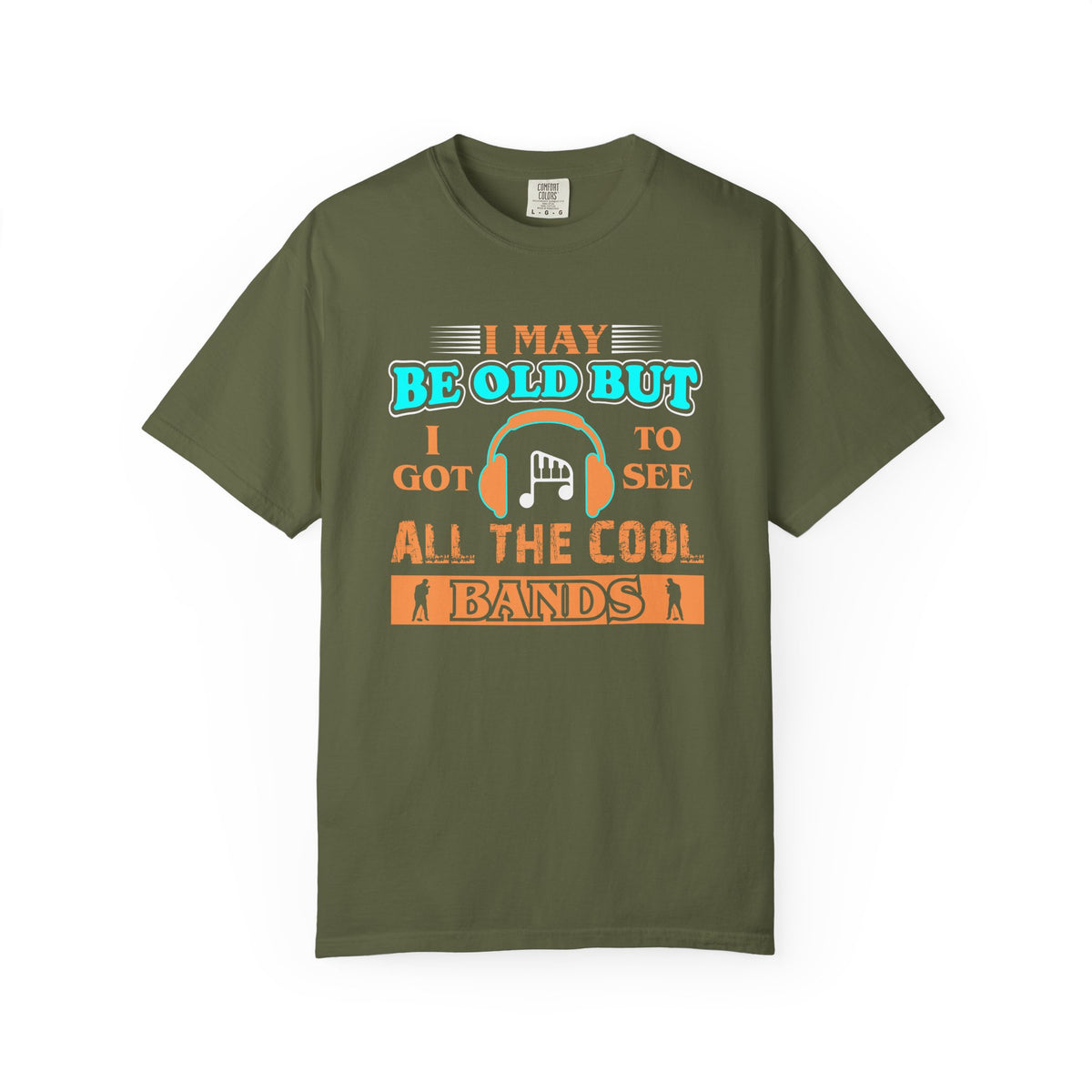 To See All The Cool Bands T-Shirt Vintage Concert Graphic Unisex Cotton Tee 061