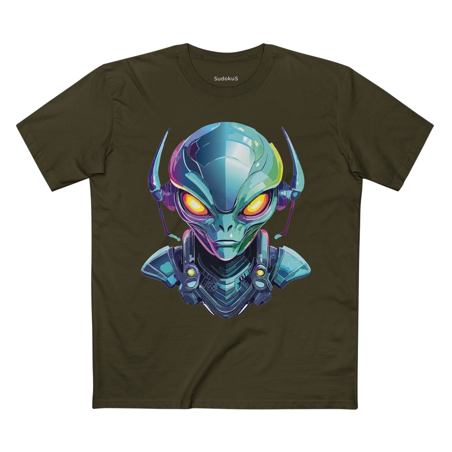 Aliens Graphic Unisex 100 Cotton Staple Tee 13