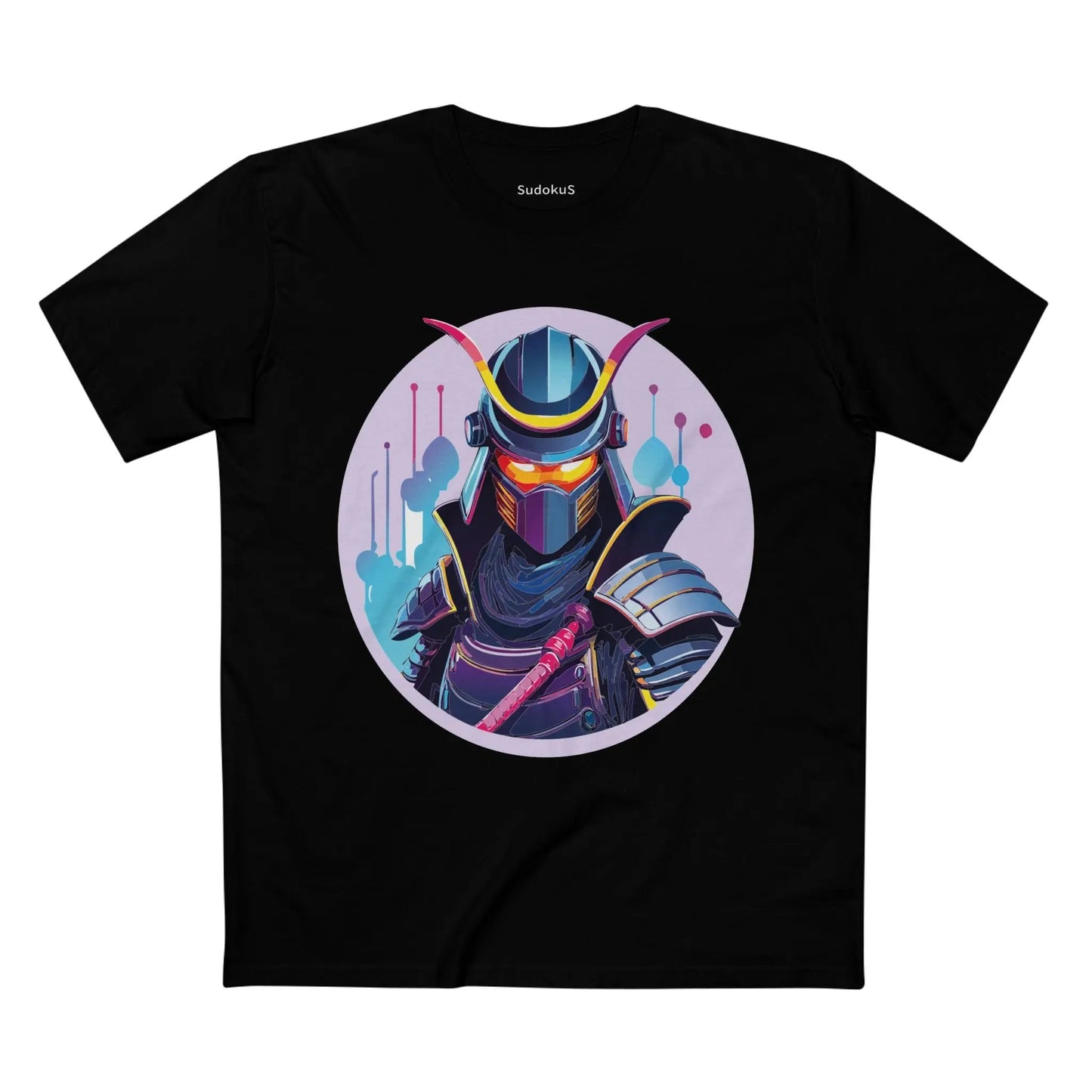 Samurai Graphic Unisex 100 Cotton Staple Tee 15