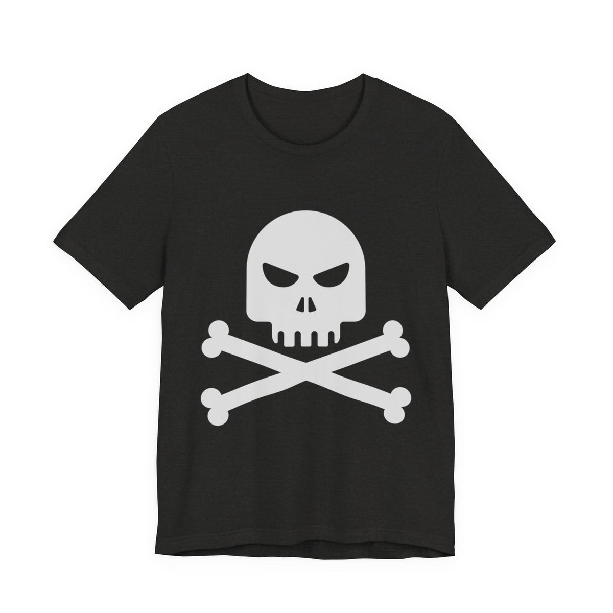 Camiseta unisex de algodón con calavera