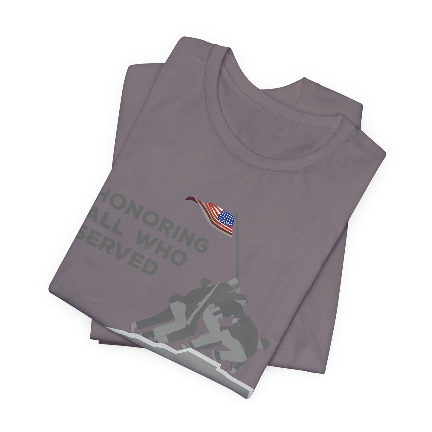 Army Veteran Patriotic Graphic Design Unisex Cotton T-Shirt v52