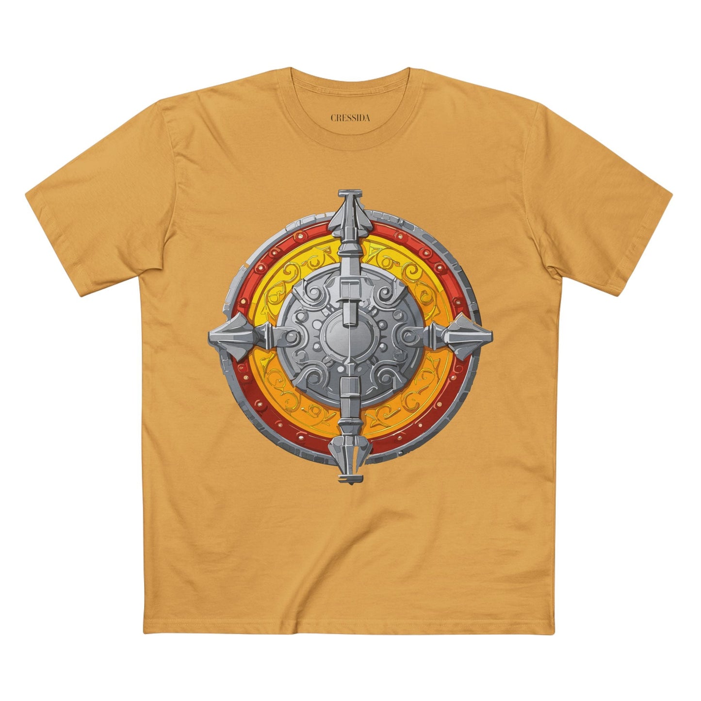 Antique Gold Coin Graphic Design T-Shirt Unisex 100 Cotton With Golden Print Artwork Tee 13