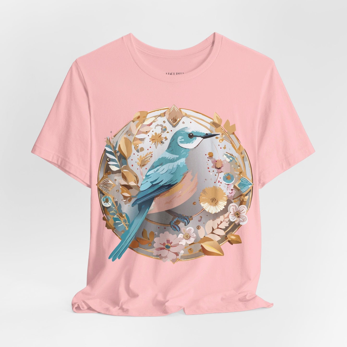 Adelpha Medallion Shirt Unisex Graphic Tee With Vintage Inspired Artwork Short Sleeve Jersey