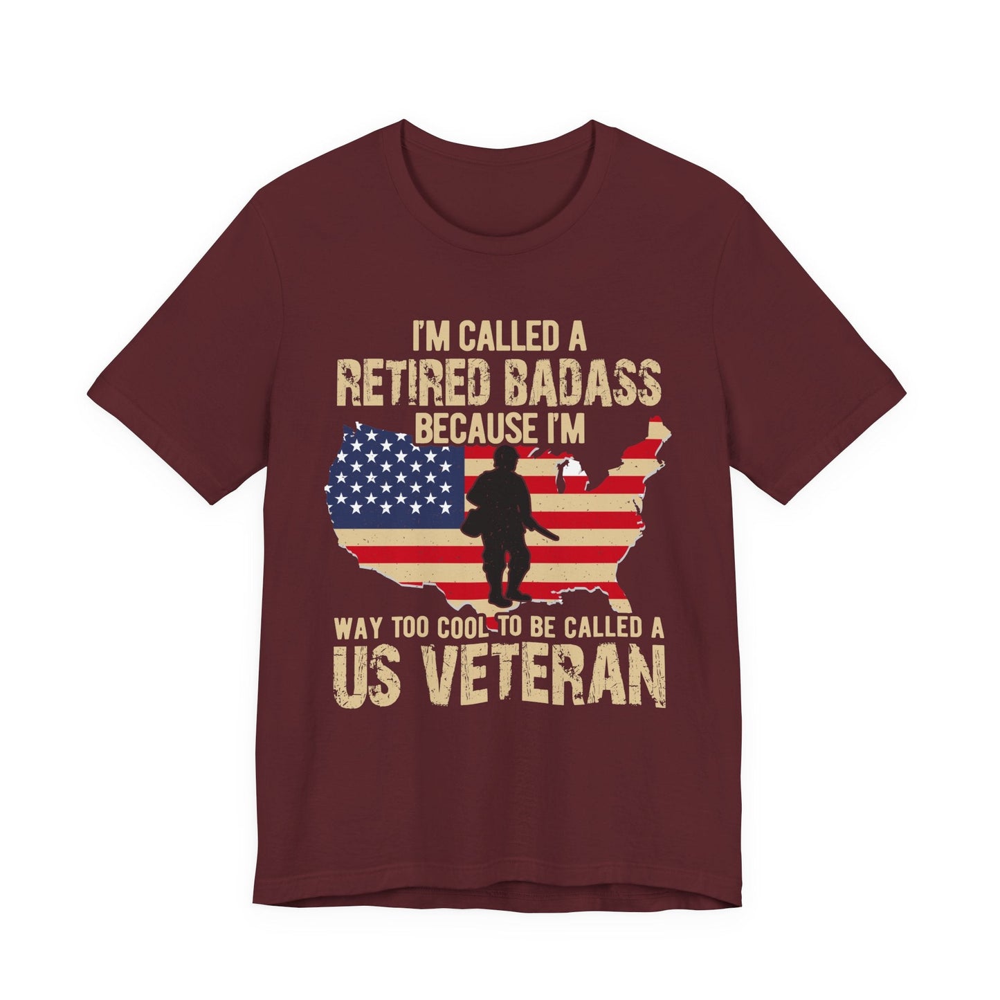 Army Veteran Patriotic Graphic Design Unisex Cotton T-Shirt v22