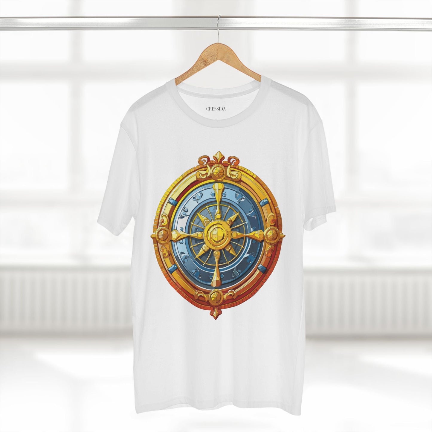 Antique Gold Coin Graphic Design T-Shirt Unisex 100 Cotton With Golden Print Artwork Tee 16