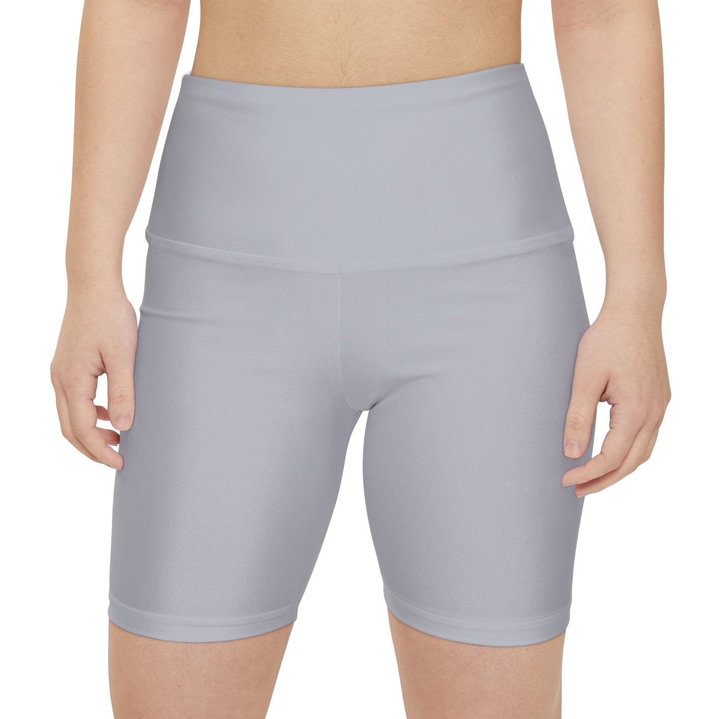 Pale Slate Grey Workout Shorts