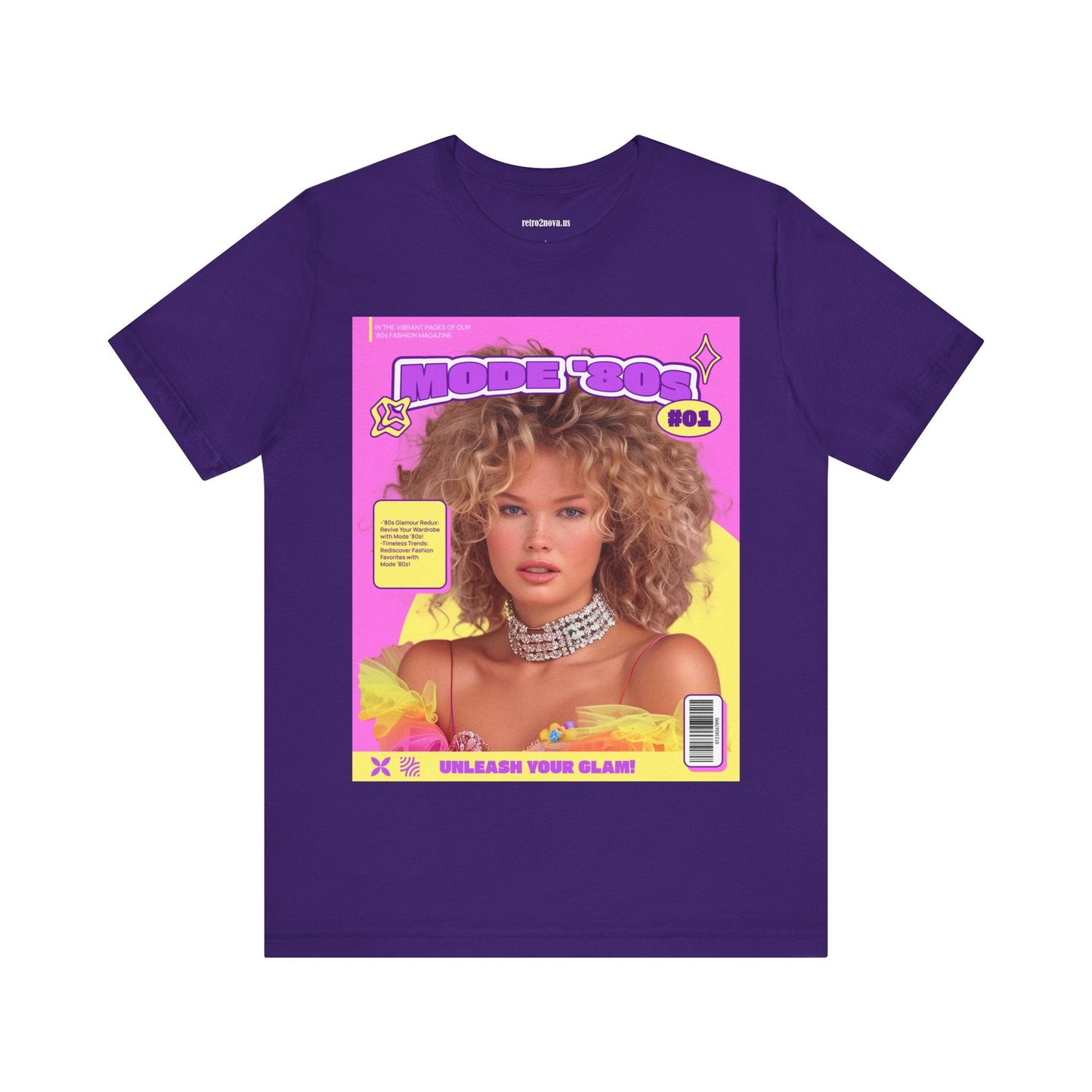 Magazine Cover Shirt Unisex Jersey Short Sleeve Tee Lightweight Breathable