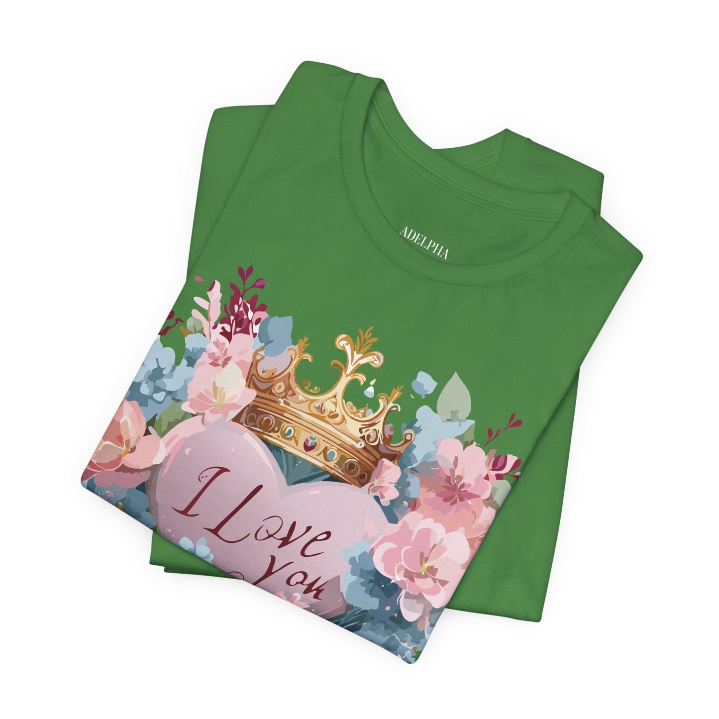Valentine Graphic Tee Unisex Short Sleeve Jersey Shirt Adelpha Vintage Art Design