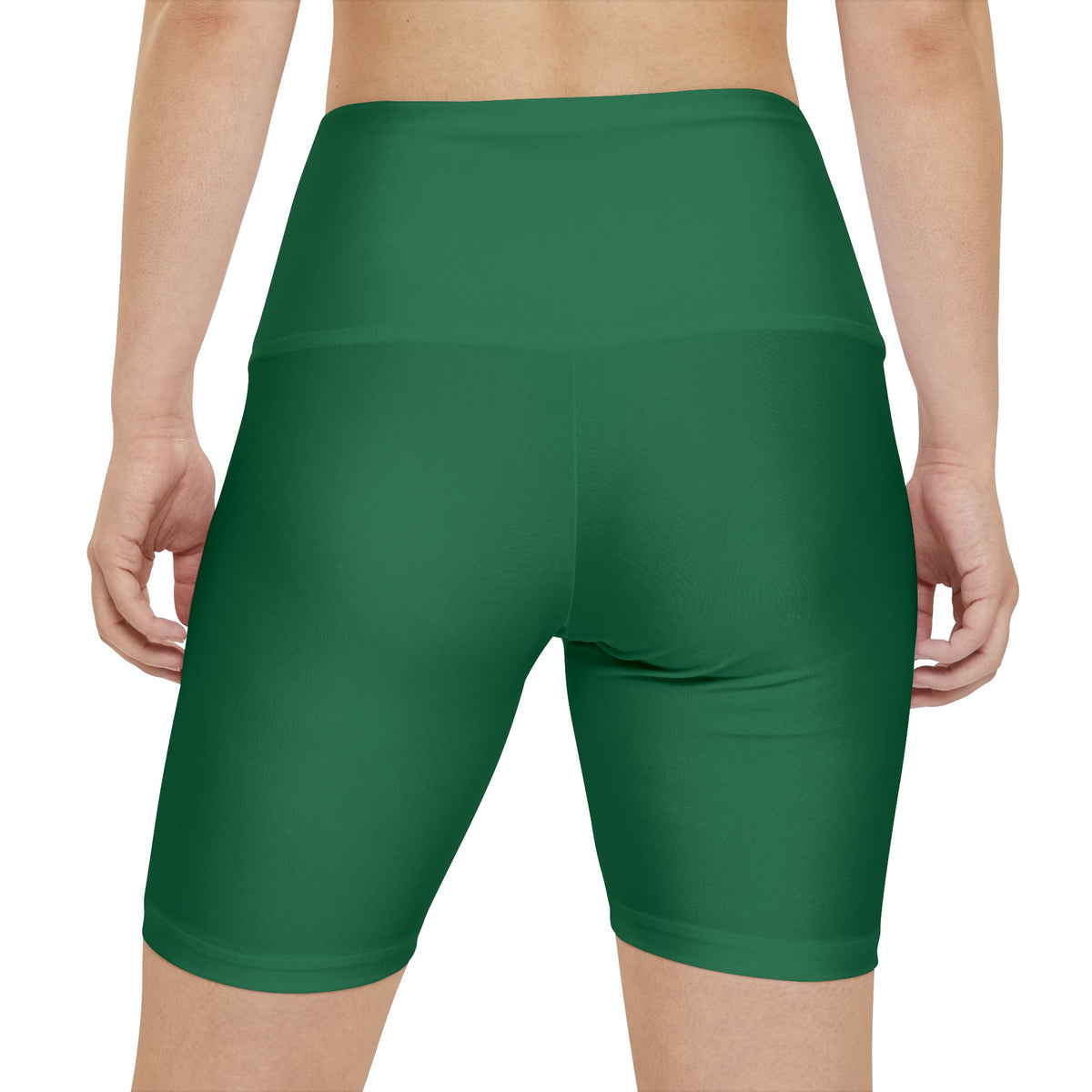 Turf Green Workout Shorts Yoga Biker Shorts