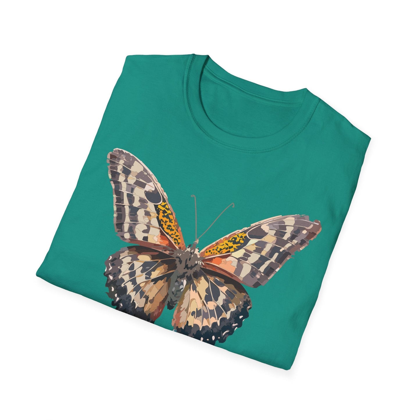 Butterfly Shirt Unisex Tee Monarch Butterfly Tee Softstyle Gildan 64000 Classic Fit