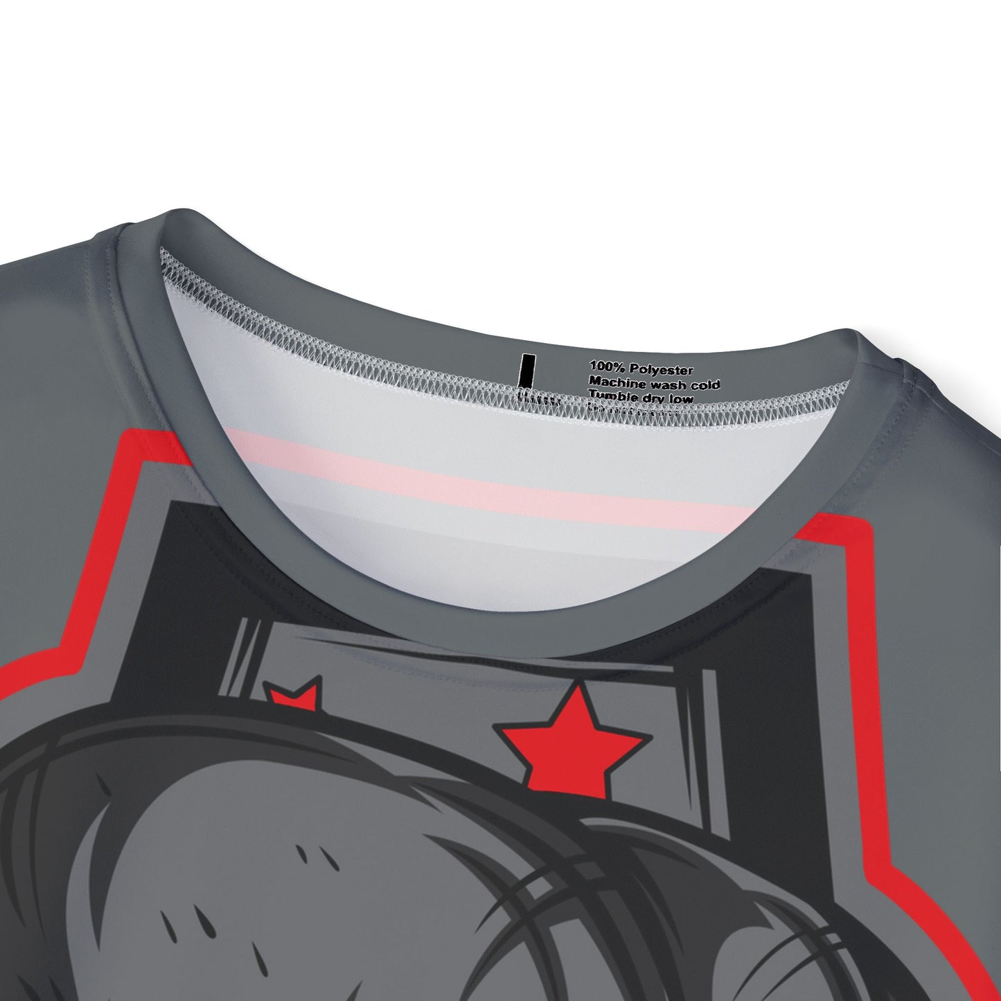 50-Be Fun Graphic T-Shirt, Art Design Poly Shirt, All Over Print Graphic Tee, Monsters T-Shirt, Cartoon Tees