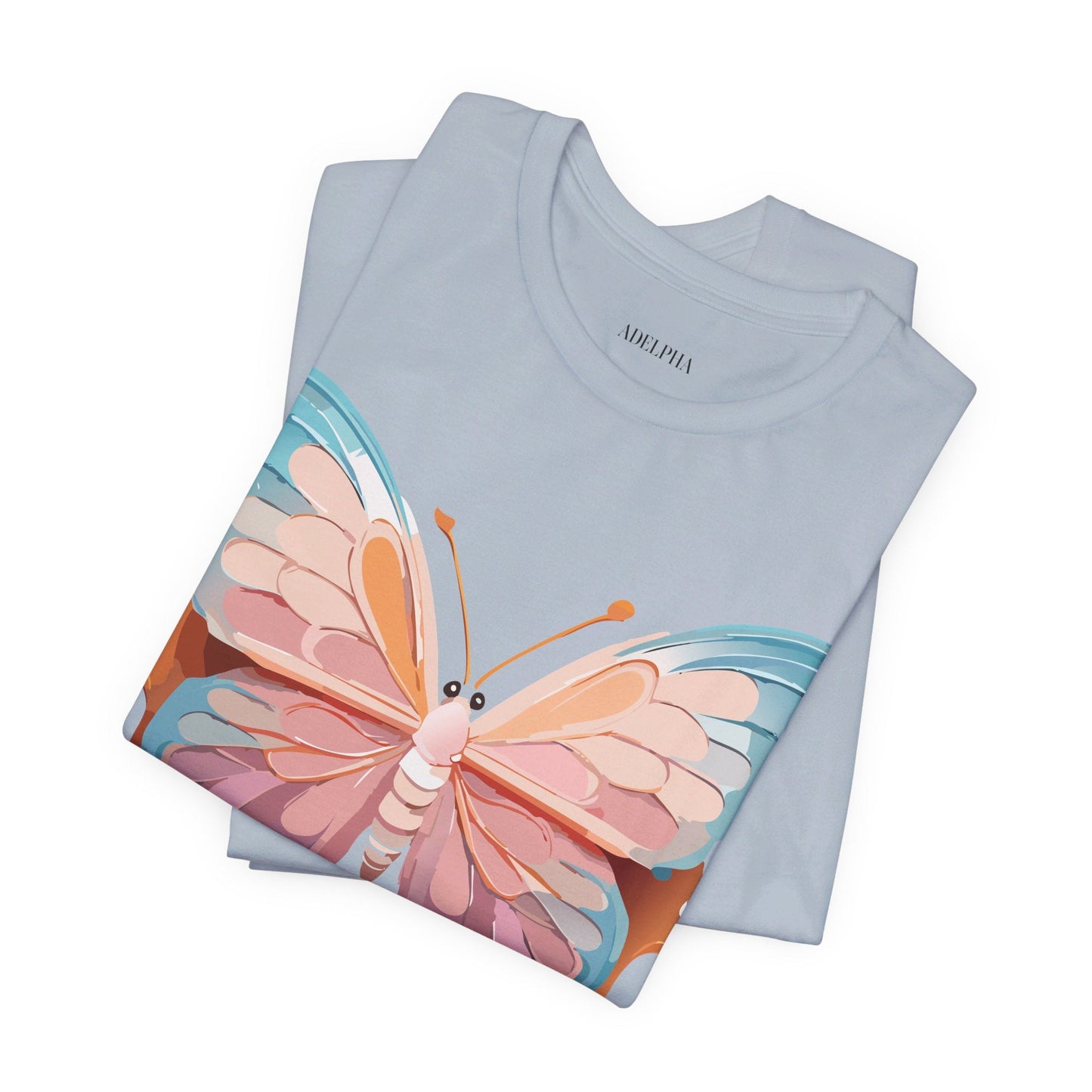 Adelpha Vintage Inspired Graphic Tee Unisex Short Sleeve Shirt