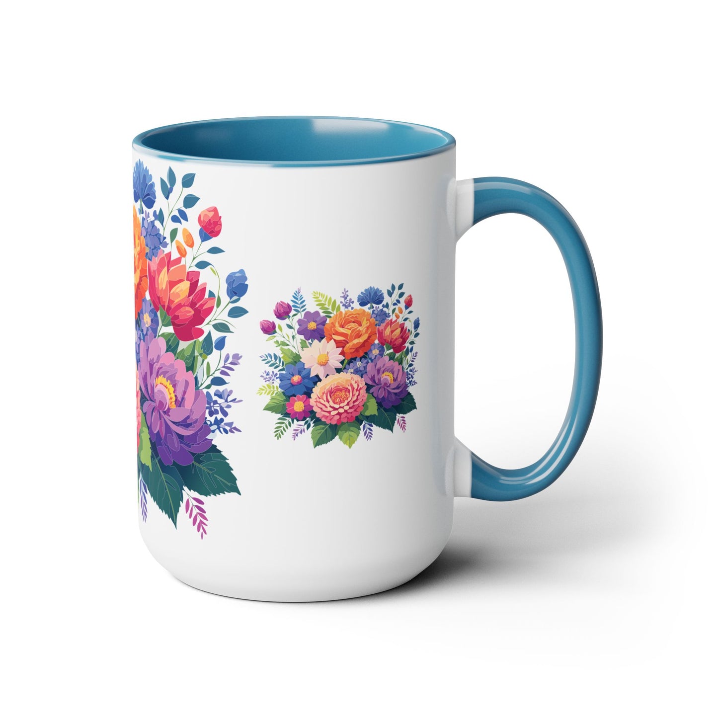 Floral Mug, Floral Cup