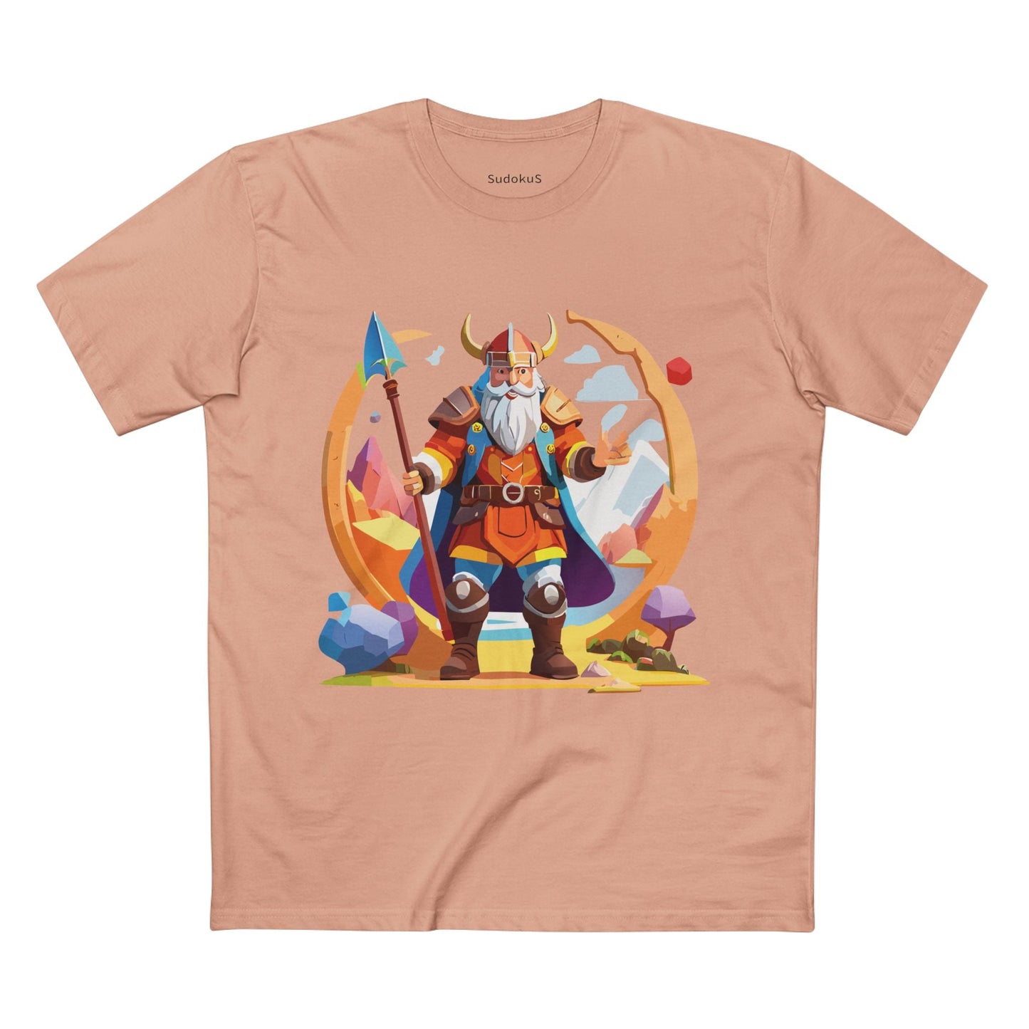 Viking Graphic Unisex 100 Cotton Staple Tee 9