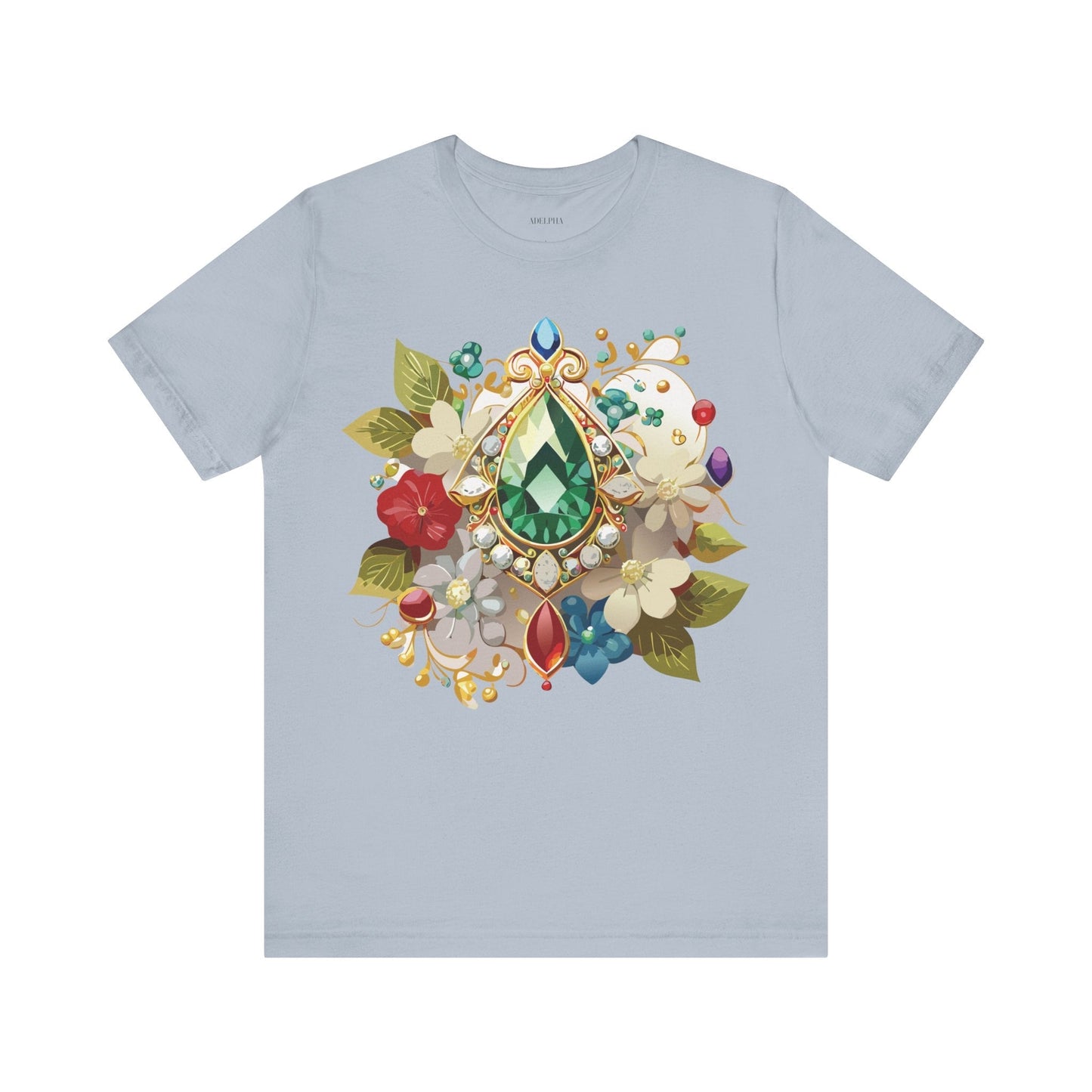 Adelpha Vintage Inspired Graphic Tee Unisex Jersey Short Sleeve Art Design Shirt