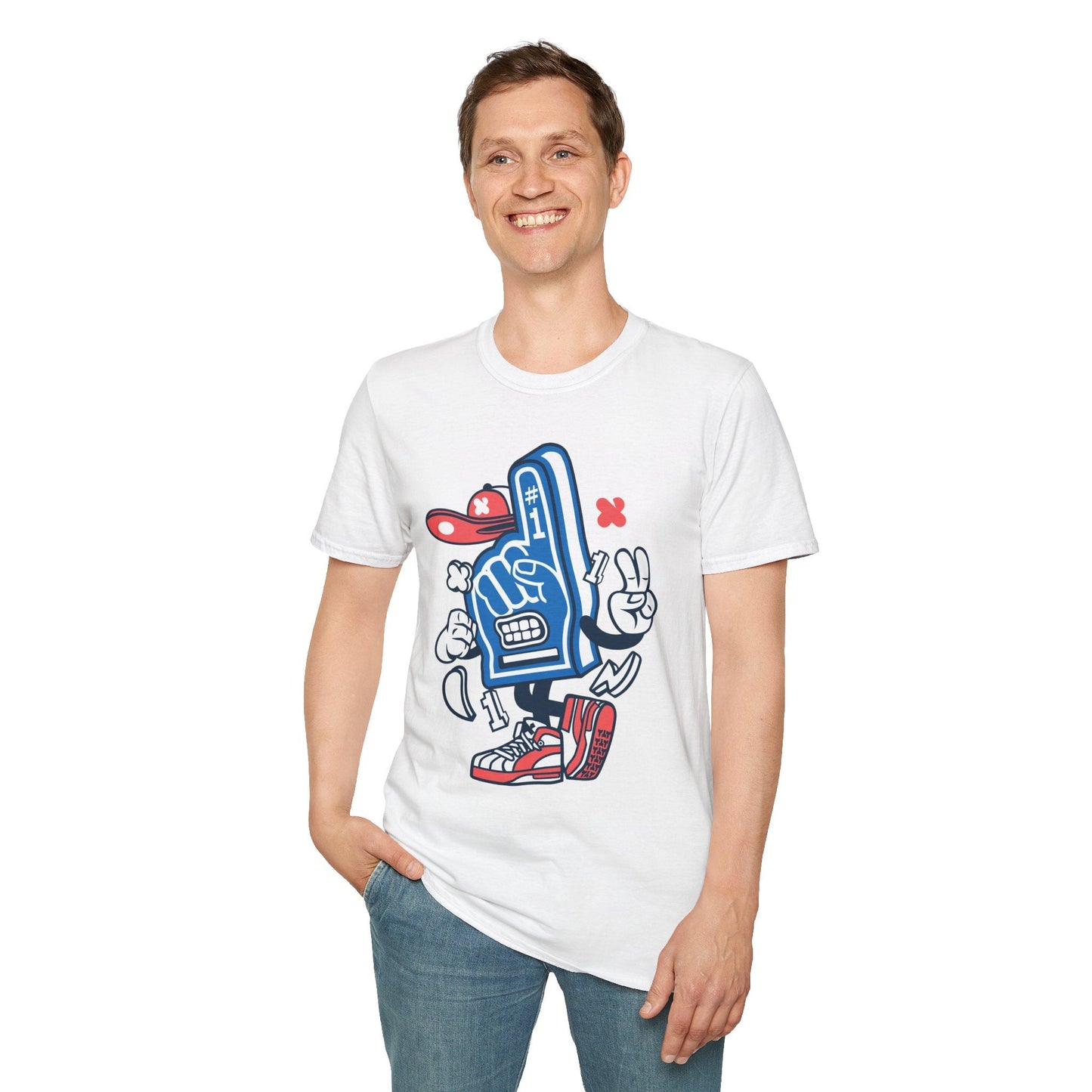 Cartoon T Shirt Animation Tee Unisex Funny Tee Gildan Softstyle 64000 100 Percent Ring Spun Cotton