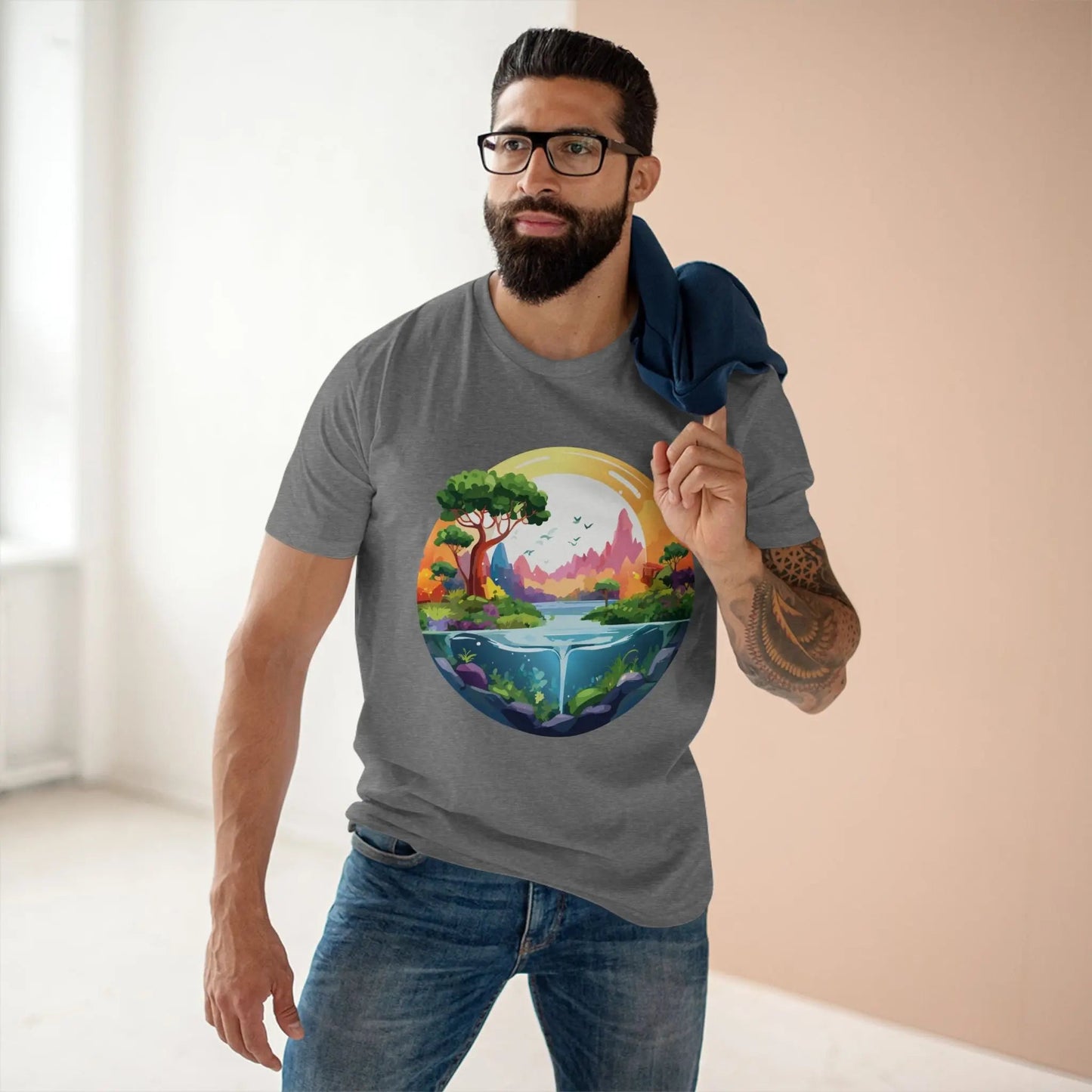 Fantasy Graphic Unisex 100 Cotton Staple Tee 20